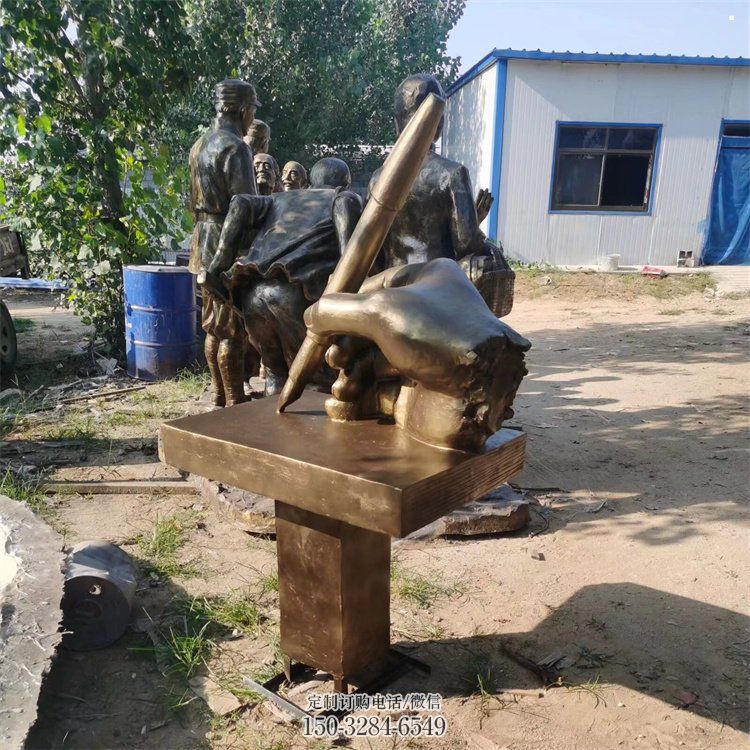 凉山手握钢笔雕塑,街道标识,玻璃钢手握钢笔雕塑厂家 凉山手握钢笔雕塑,街道标识,玻璃钢手握钢笔雕塑厂家