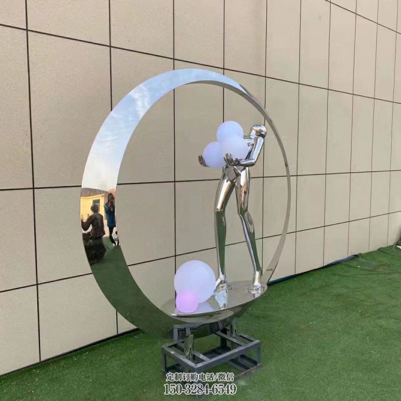 攀枝花仙子雕塑展品,公园小品,景观圆环仙子雕塑生产商 攀枝花仙子雕塑展品,公园小品,景观圆环仙子雕塑生产商