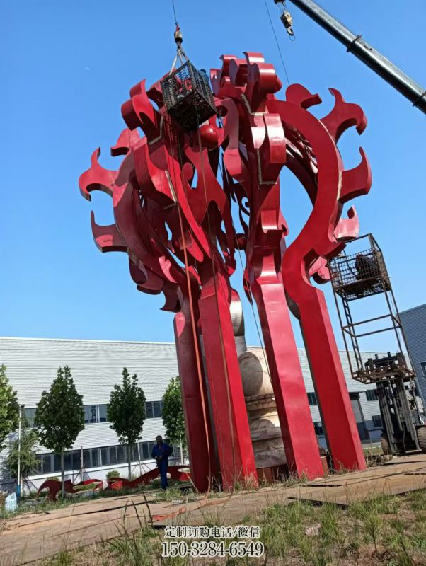 资阳火球雕塑,精神堡垒火球雕塑落地展示 (13) 资阳火球雕塑,精神堡垒火球雕塑落地展示 (13)