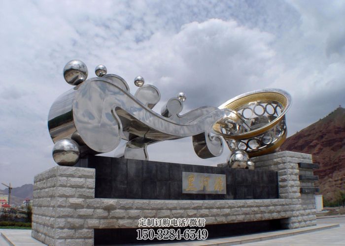 乐山如意雕塑 景观雕塑 小区不锈钢建筑雕塑 乐山如意雕塑 景观雕塑 小区不锈钢建筑雕塑