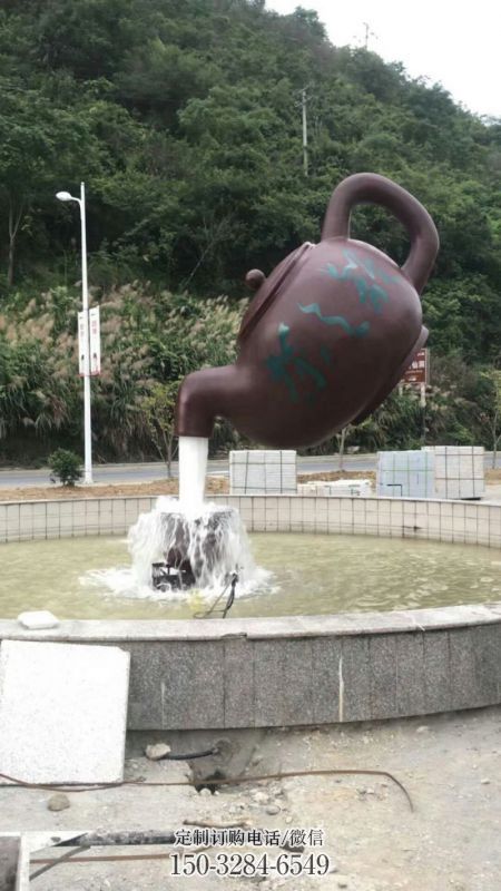 凉山小区天壶标志雕塑,多彩艺术,天壶雕塑生产厂家 凉山小区天壶标志雕塑,多彩艺术,天壶雕塑生产厂家